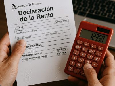 un prestamo personal desgrava en la declaracion de la renta