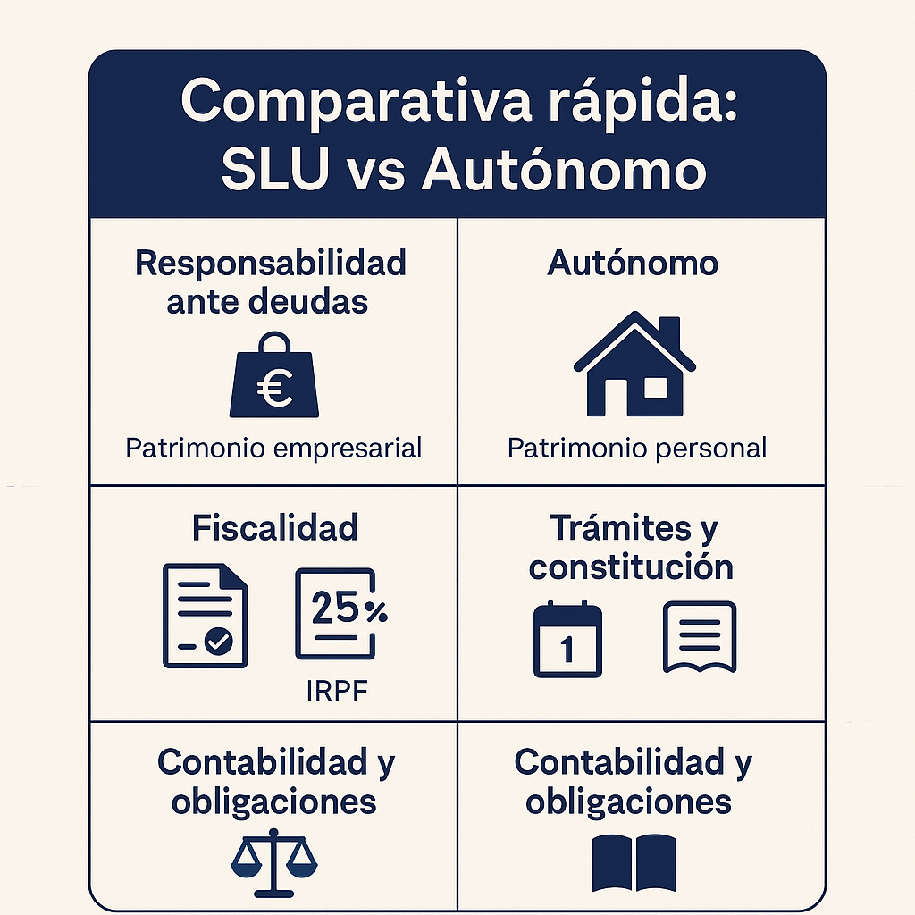 Inconvenientes de la Sociedad Limitada Unipersonal