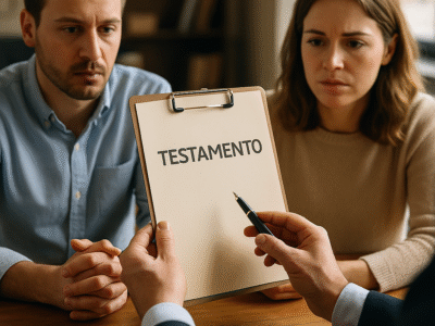 reparto de herencia entre hermanos con testamento