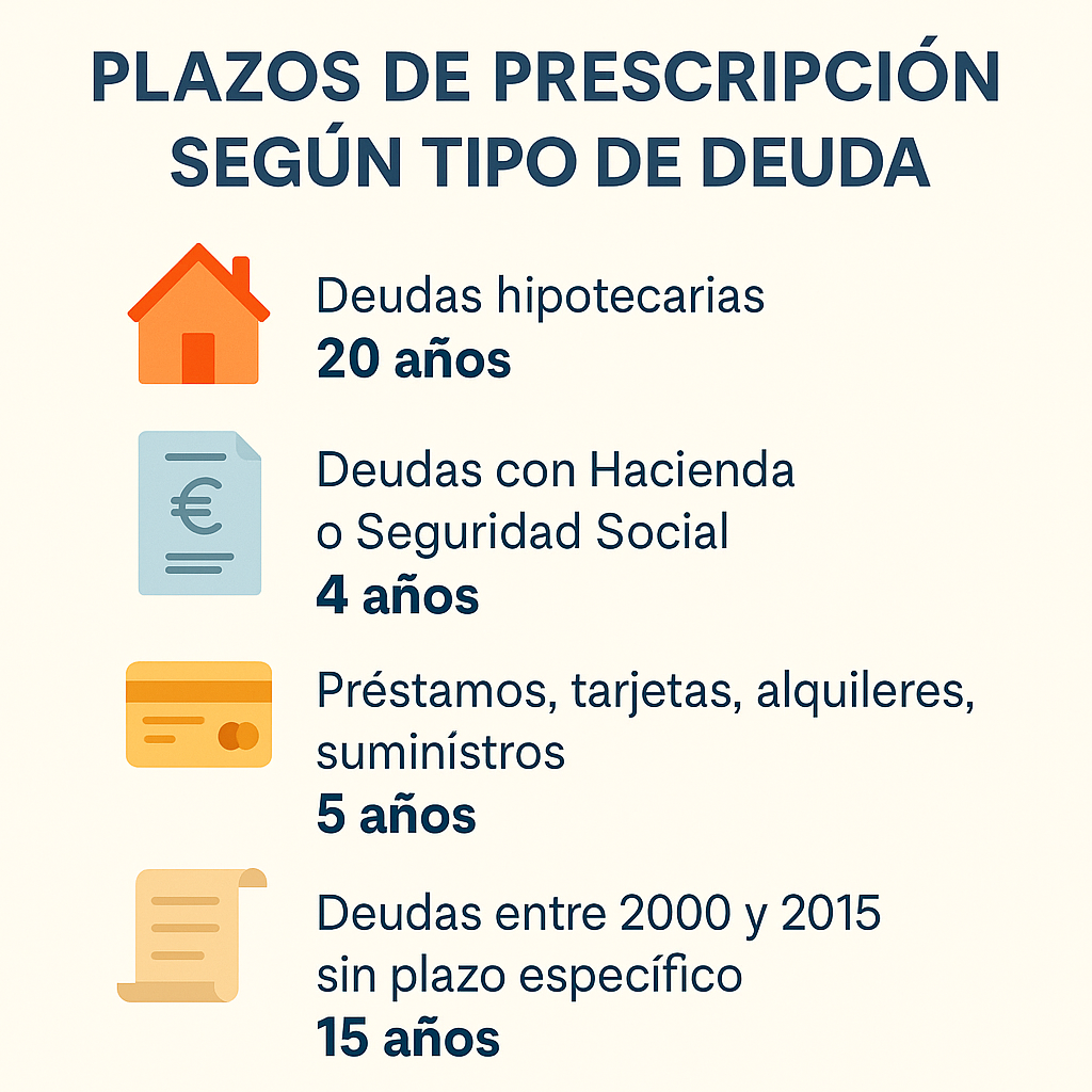 prescribe una deuda