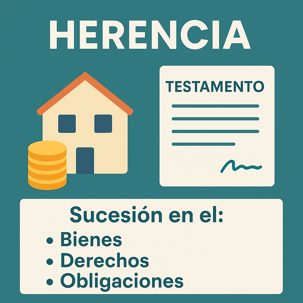 diferencia entre herencia y legado