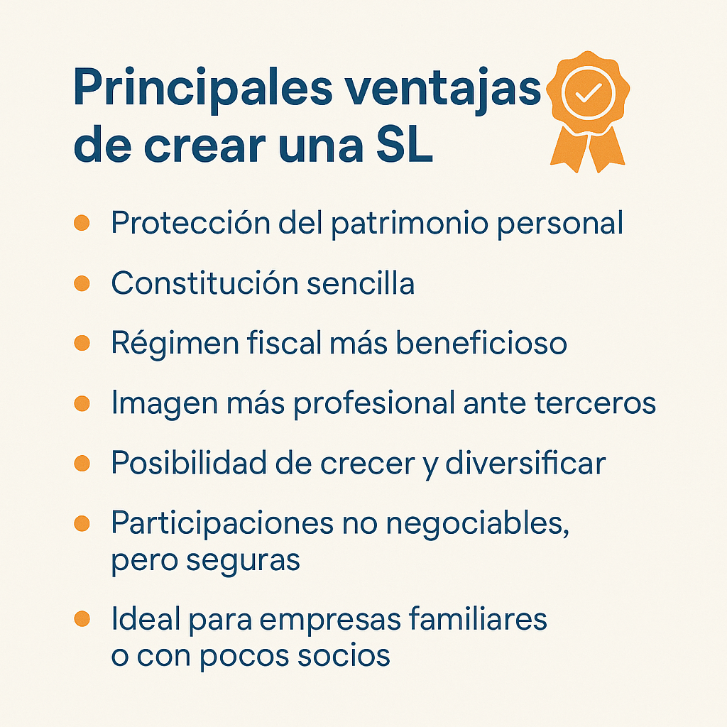 ventajas sociedad limitada