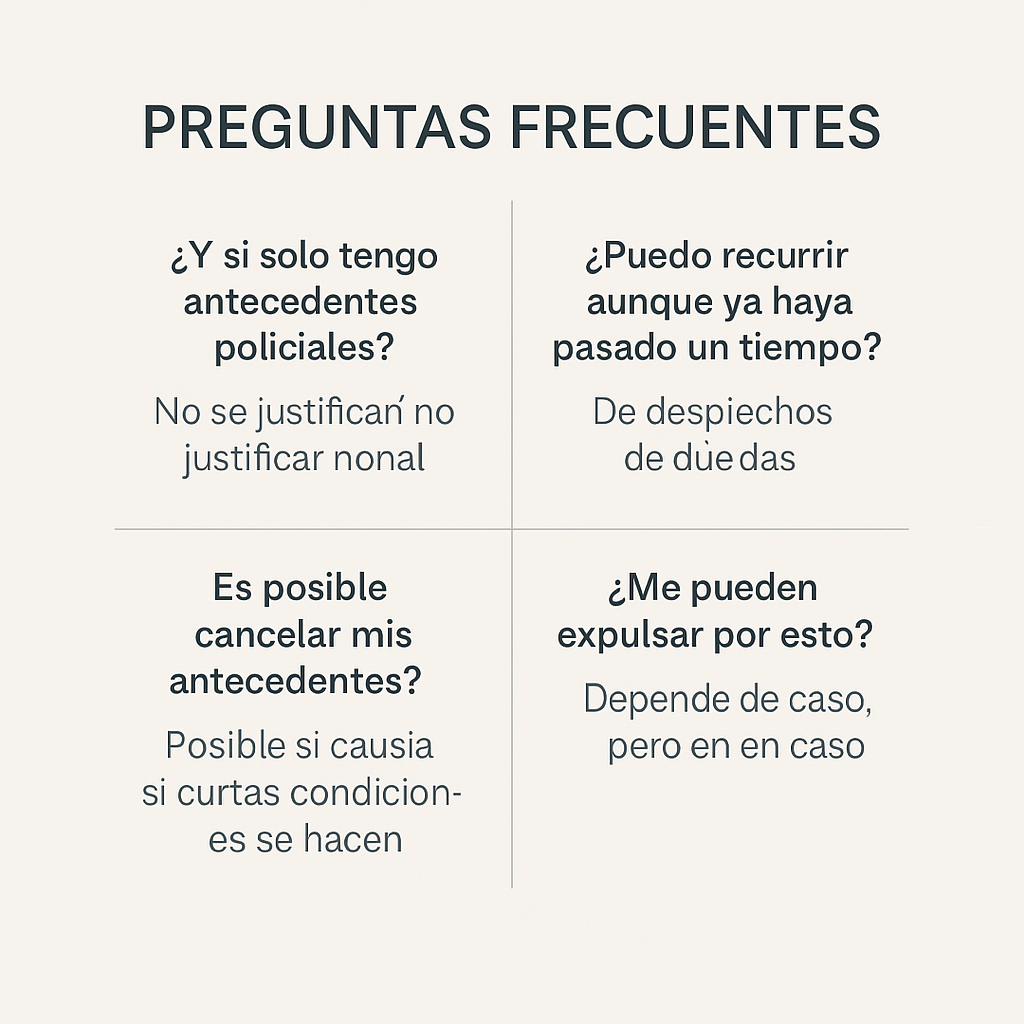 denegación de la residencia