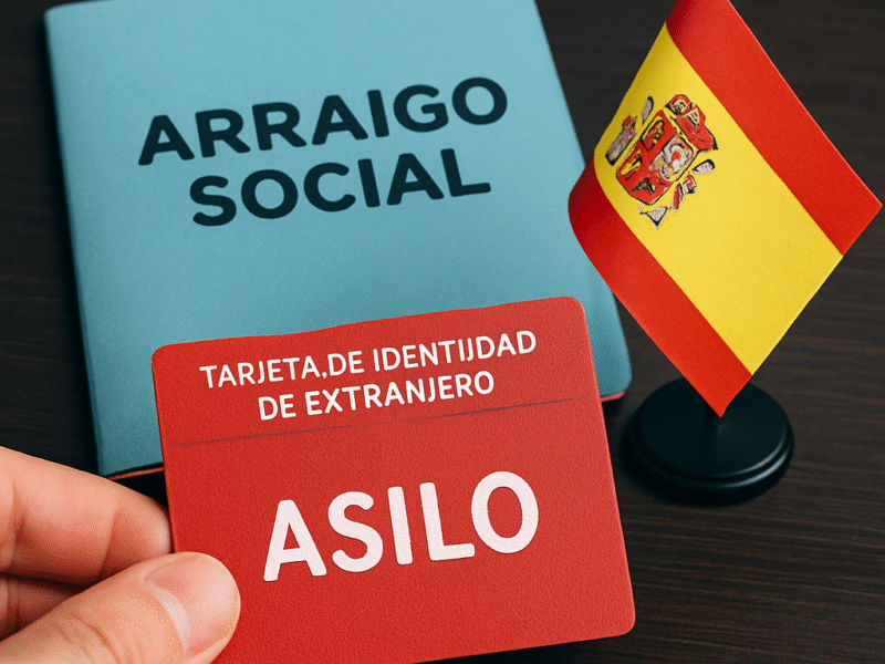 puedo pedir arraigo social teniendo asilo
